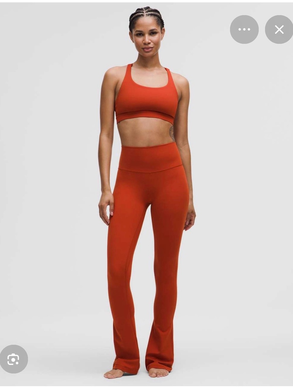 lululemon athletica High-Rise Flare Leggings in Autumn Rust